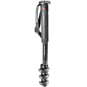 Monopied en carbone Manfrotto MPMXPROC4 SérieXPRO 4 sections